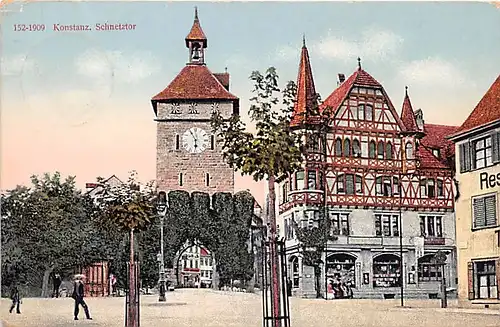 Konstanz a.B. Schnetztor gl1910 140.973