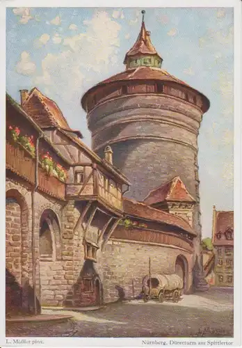 Nürnberg Dürerturm am Spittlertor ngl 217.195