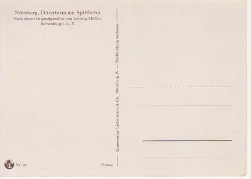 Nürnberg Dürerturm am Spittlertor ngl 217.195