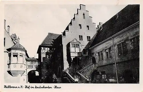 Heilbronn a.N. Hof im Deutschorden-Haus gl1944 141.830