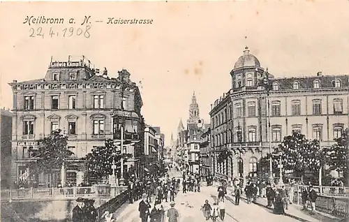 Heilbronn a.N. Kaiserstraße gl1908 141.849