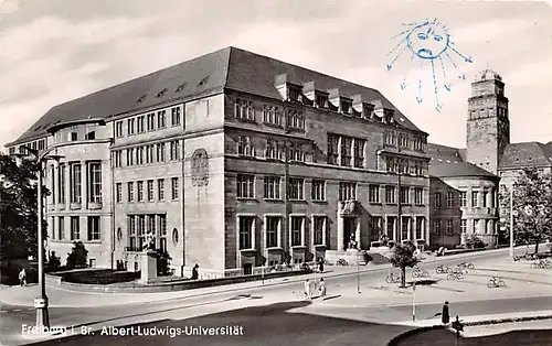 Freiburg im Breisgau Albert-Ludwigs-Universität gl1957 141.079