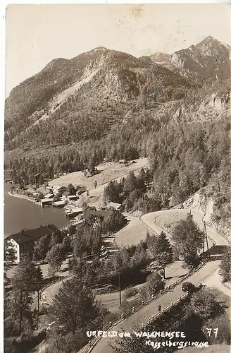 Urfeld am Walchensee Kesselberstrasse gl1930 C9168