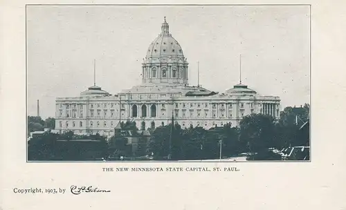 The new Minnesota State Capital, St.Paul ngl1902 D0837
