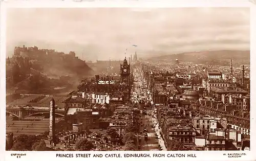Schottland: Edinburgh - Princes Street gl1958 146.883