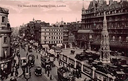 England: London The Strand from Charing Cross ngl 147.518