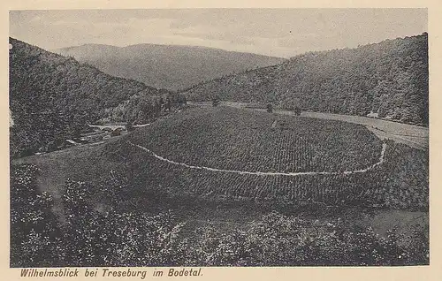 Wilhelmsblick bei Treseburg im Bodetal ngl D0908