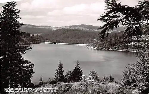 Schluchsee - Blick auf Staumauer gl1957 145.067