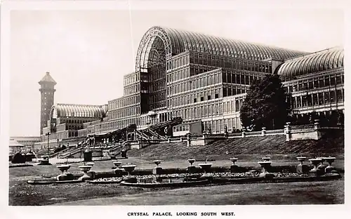 England: London Crystal Palace looking South West ngl 147.523