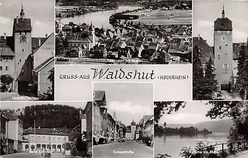 Waldshut am Hochrhein Teilansichten gl1955 142.710