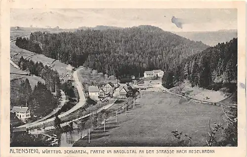 Altensteig Partie im Nagoldtal gl1927 142.123