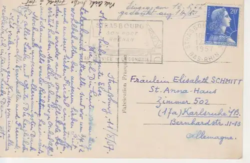 Straßburg Le Bain aux Plantes gl1957 217.805