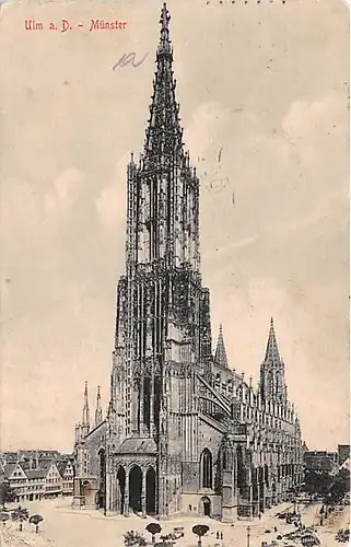 Ulm a.D. Münster feldpgl1914 142.767