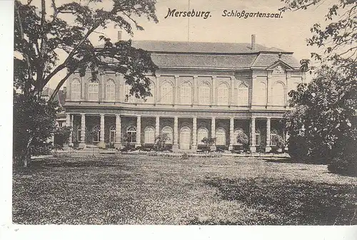 Merseburg Schloßgartensaal feldpgl1915 C9372