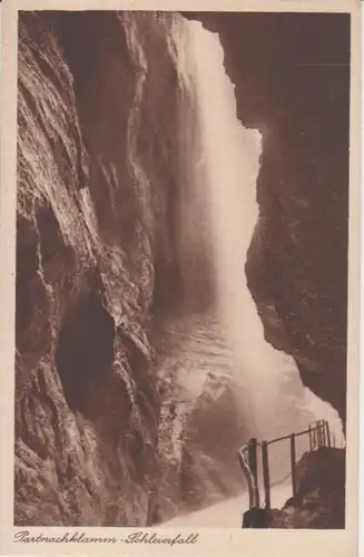 Partnachklamm bei Partenkirchen Schleierfall ngl 217.328