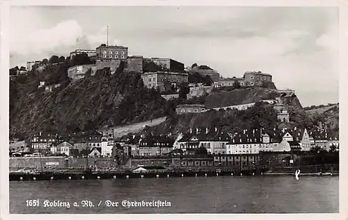 Koblenz am Rhein Blick zum Ehrenbreitstein ngl 144.423