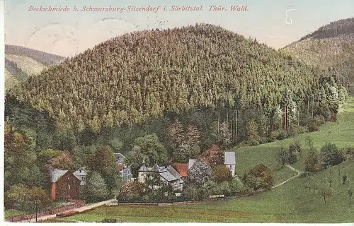 Bockschmiede bei Schwarzburg-Sitzendorf im Sörbitztal gl1927 C8998
