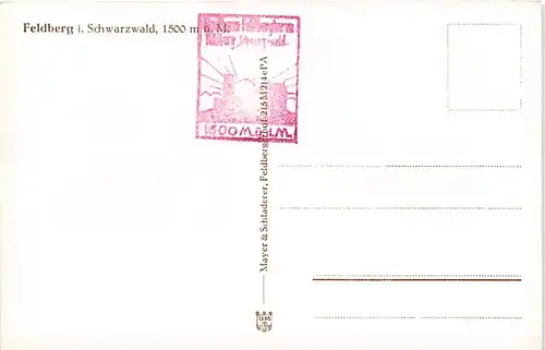 Feldberg Feldsee ngl 142.616