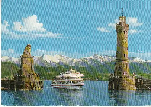 Lindau im Bodensee - Hafen gl1967 C9349