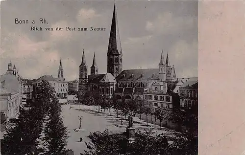 Bonn Blick von der Post zum Neutor ngl 145.986