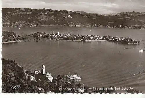 Ferieninsel Lindau im Bodensee mit Bad Schachen ngl D0682