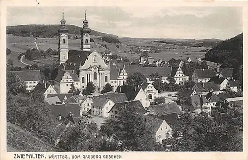 Zwiefalten Panorama gl1930 142.887