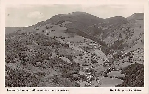 Belchen mit Aitern und Holzinshaus gl1952 142.681