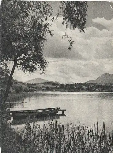 Boot am See im Alpenvorland ngl C9138