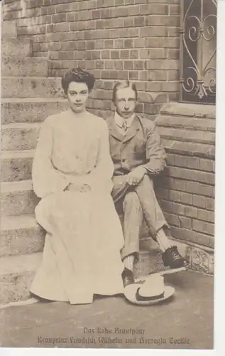 Kronprinz Friedrich Wilhelm und Herzogin Cecilie ngl 217.487