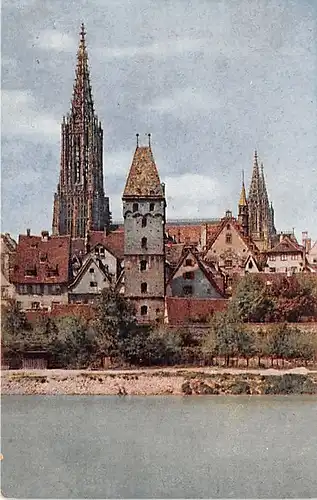 Ulm a.D. Blick zur Stadt ngl 142.792