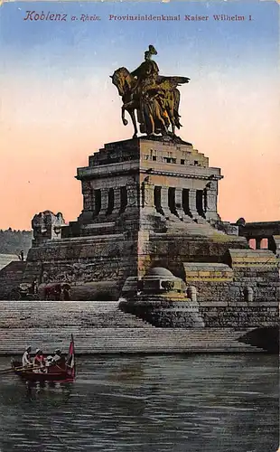 Koblenz Kaiser-Wilhelm-Provinzial-Denkmal gl1929 146.096