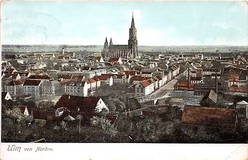 Ulm a.D. Panorama gl1910 142.738