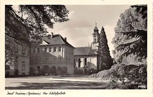 Insel Mainau (Bodensee) Am Schlossplatz gl1952 140.943