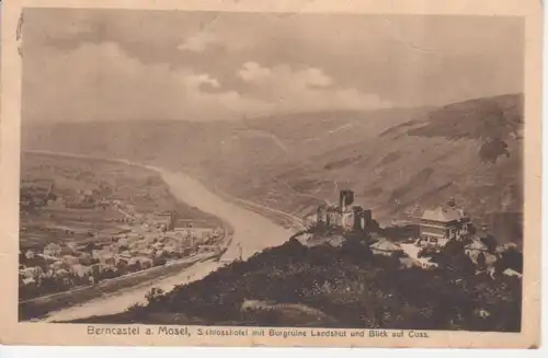 Berncastel-Cues Schloßhotel u.Ruine Landshut gl1914 218.817