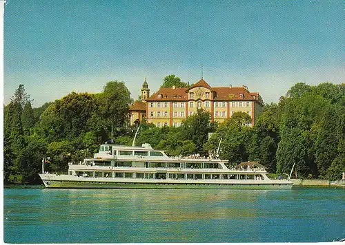Insel Mainau Bodensee Schloß Salonschiff "München ngl C9467