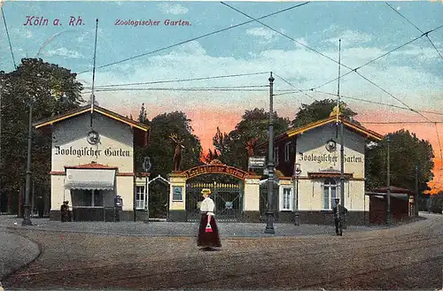 Köln Zoologischer Garten feldpgl1914 145.395