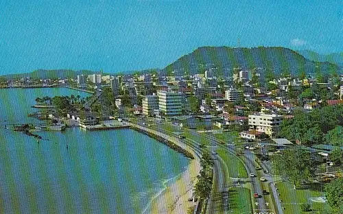 PA La Ciudad de Panama, La Avenida Balboa ngl D1669