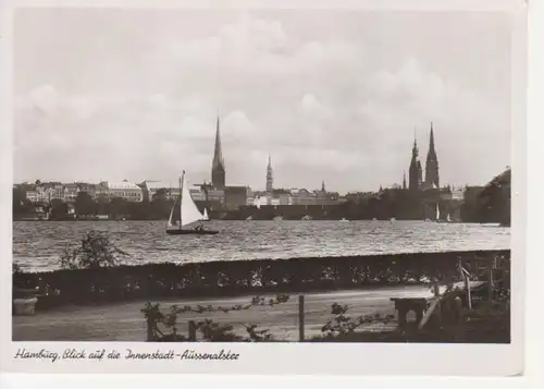Hamburg Blick auf die Innenstadt-Außenalster gl1952 218.600