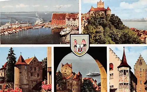 Meersburg/Bodensee Teilansichten Mehrbildkarte ngl 141.000