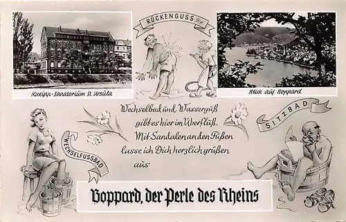 Boppard Kneipp-Sanatorium St. Ursula Panorama ngl 146.211