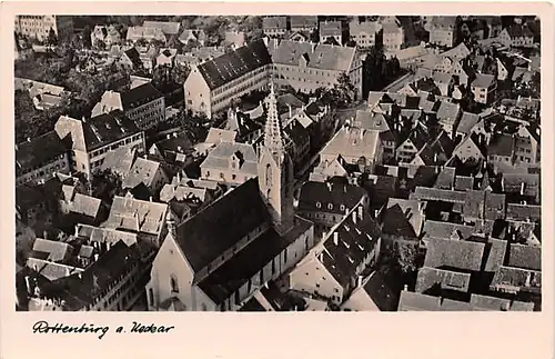 Rottenburg a.N. Stadtpanorama gl1962 142.421