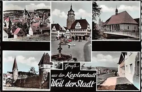 Weil der Stadt Teilansichten gl1965 141.940