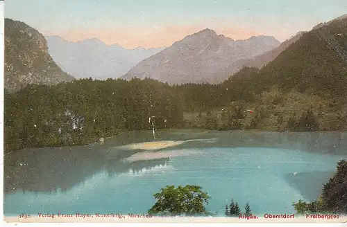 Oberstdorf Allgäu, Freibergsee ngl C9278