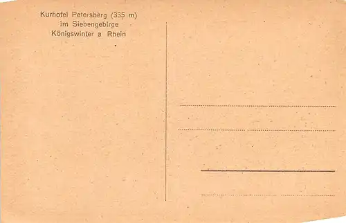 Königswinter Kurhotel Petersberg ngl 145.827