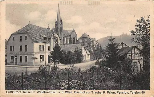 Hausen bei Waldbreitbach a.d. Wied Gasthof zur Traube gl1932 146.353