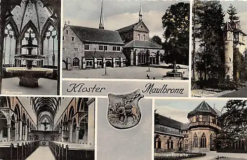 Maulbronn Kloster Teilansichten ngl 143.114