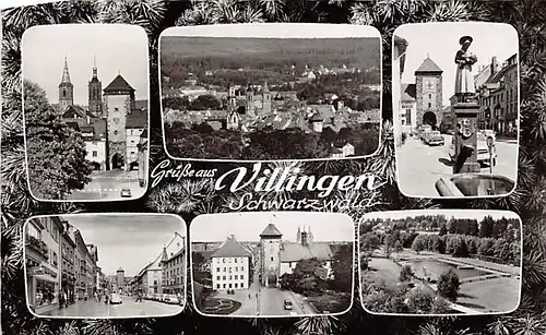 Villingen Teilansichten gl1964 144.380