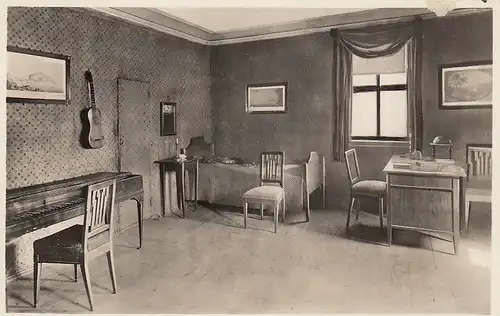 Weimar Schiller-Haus Arbeits-und Sterbezimmer ngl D1011