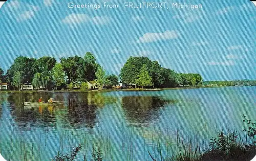 Greetings from Fruitport, Michigan ngl D2019