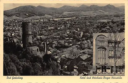 Bad Godesberg Hotel und Weinhaus Binger Weinstube Panorama gl1935 146.009